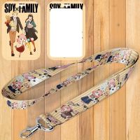 [HOT HUIQKKJKUIO 556] A0981อะนิเมะ Spy× Family Lanyard สำหรับคีย์พวงกุญแจ ID Card Pass โทรศัพท์มือถือ USB Badge Key ผู้ถือแหวนคอสายรัดอุปกรณ์เสริม