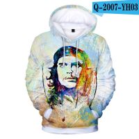 Che Guevara Hoodies For Men Women Vintage Clothes 3D Print Autumn Cool Streetwear Long Sleeve Coat Oversized Mens Sweatshirt