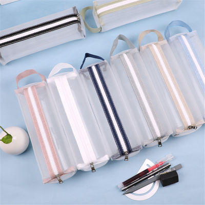 School Office Pencil Case Large Capacity Pencil Bags School Office Pencil Case Cosmetic Make Up Organizer Zipper Pencil Bags Pen Pouch