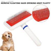 Pet Cat Dog Comb Red Puppy Cat Hair Grooming Slicker Comb Gilling Brush Quick Clean Tool