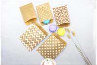 Kraft Paper Bags  Favour bags  treat bags  giftwrapping  baked goods bag 100pcs/lot Gift Wrapping  Bags