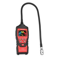 MAYILON 1 PCS HT601A Digital Gas Leak Detector 9999 PPM Meter Fuel Monitor Bargraph Display Sound Light Alarm Red-Black