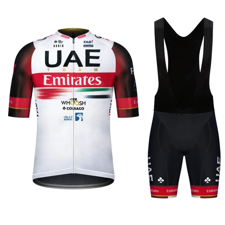 【ppwerband】UAE Team Emirates 2022 Team Bike Kit Men's Cycling Jersey ...