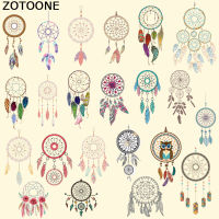 ZOTOONE Dreamcatcher Iron on Transfers สำหรับเสื้อผ้าเด็ก T เสื้อร้อนความร้อนไวนิลสติกเกอร์การถ่ายเทความร้อน Applique การ์ตูน Patch-HVA STORE