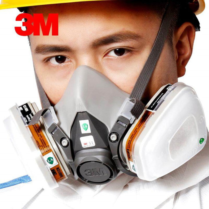 3m-6200-อุปกรณ์กรองลมหายใจ-15-in-1-สำหรับกีฬากลางแจ้ง-อุตสาหกรรมป้องกันก๊าซอันตราย