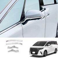 Car Rearview Mirror Decorative Stickers for Alphard 40 Series 2023+ Car Accessories
