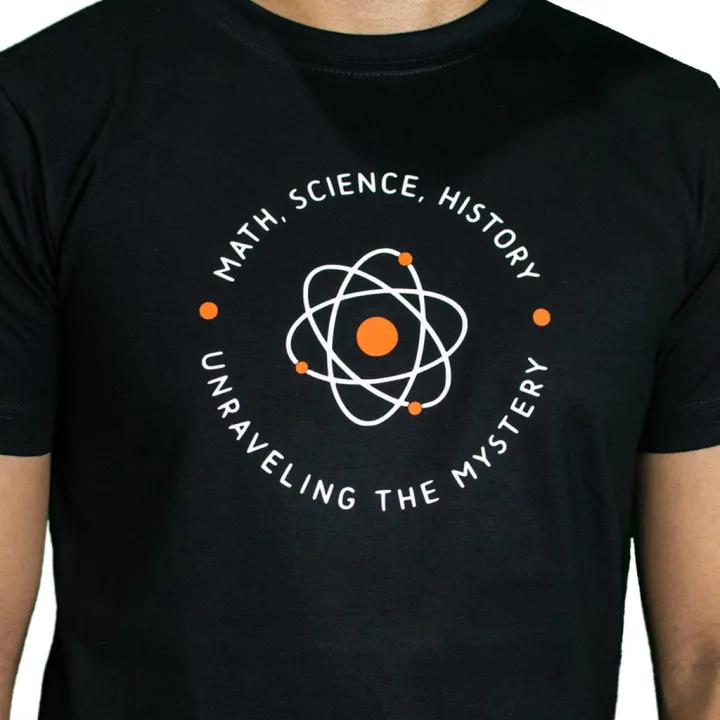 The big bang theory t shirt math science history unraveling the