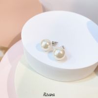 Pearl Earrings ต่างหูมุก เรียบหรู มีสไตล์ได้ลุคคุณหนู ใส่ได้ทุกวัน ไม่แพ้