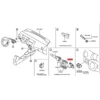 25540-9U00B Car Turn Signal Switch Suitable for GRAND LIVINA 2006-2012 255409U00B