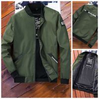 CODDian Zhen 【ready stock】 Mens High Quality Spring and Autumn Mens Jacket New Thin Windbreaker Slim Casual Baseball Wear