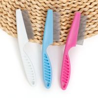 Pet Care to Protect Cats and Dogs Use Comfortable Straight Row Compact Tooth Comb to Remove Fleas Remove Floating Hair Comb