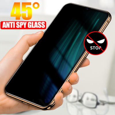 Anti Spy Screen Protector For OPPO A1K A11x A12e A31 A32 A52 A53 A5S A72 A7N A7X Privacy Tempered Glass OPPO A5 Phone Film