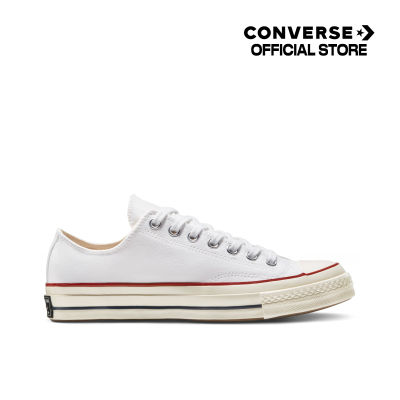 Converse รองเท้าผ้าใบ Sneakers คอนเวิร์ส CHUCK 70 OX ผู้ชาย ผู้หญิง unisex สีขาว 162065C 162065CF0WW