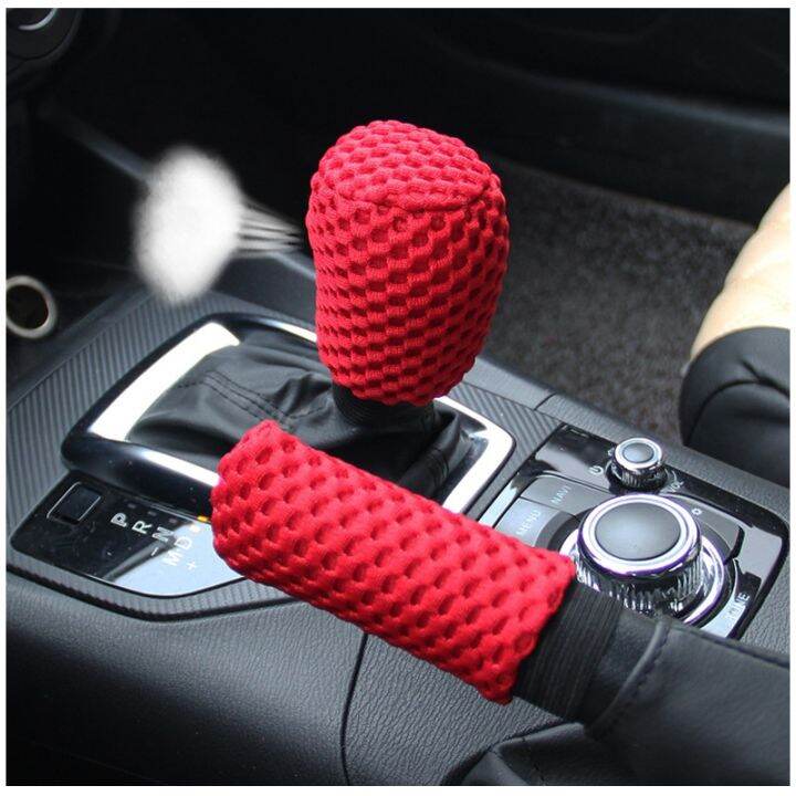 yf-38cm-universal-ice-silk-steering-wheel-cover-wear-resistant-anti-slip-car-accessories-gear-handbrake-interior-absorb-sweat