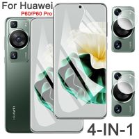 hydrogel film for huawei p60 pro front&amp;back soft glass huawei p60 screen protector