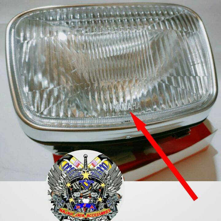 Reflektor Yamaha Rx King Lampu Depan Motor Yamaha Model Oval Lampu Rx