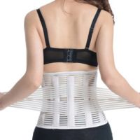 Posture Corrector Brace Elastic Adjustable Lower Back Support Waist Trimmer Belt Lumbar Support Belt for Men Women