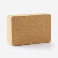 KIMJALY บล็อคโยคะไม้ก๊อก - KIMJALY Cork Yoga Brick โฟมโยคะ โยคะ โฟม โฟมก้อน โฟมออกกำลัง โฟมลองเข่า โฟมโรลเลอร์ โรลเลอร์โฟม บล็อกโฟม