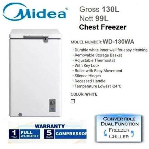 midea wd 129w