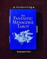 Fantastic Menagerie Tarot ไพ่ยิปซีแท้หายากเคลือบเมทัลลิค/ ไพ่ยิปซีแท้/ ไพ่ลิมิเต็ด/ ไพ่ทาโร่ต์/ ไพ่ออราเคิล/ Tarot/ Card