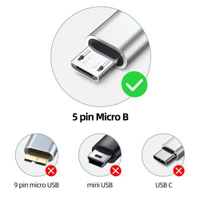 Hot Dteedc USB C ถึงสาย Micro USB Micro Type C สายชาร์จ USB-C USBC ถึง Micro USB สายส่งข้อมูลสำหรับศัพท์แล็ปท็อป