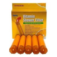 Click image to open expanded view Sonaki Sonaki Vitamin C Shower Refill Filter Cartridge - FITS Sonaki Showerheads, 50V, 100V, and 300 Inline Models - (5 Pack) - Remove up to 99.9% of Chlorine and Chloramines