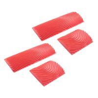 6Pcs Wood Graining Grain Rubber Patin Painting Effects DIY Wall Decoration Tools