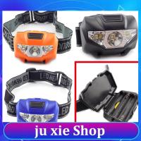 JuXie store Portable Mini Led Headlamp 3 Modes Headlight Head Flashlight Torch Lamp Hiking Camping Light for Fishing Riding Cycling