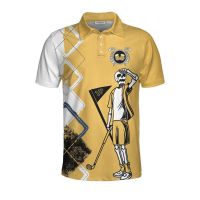 2023 NEW Style You Know What Rhymes With Golf Beer Polo Shirt, Funny Golf Shirt With Sayings, Gift For Male Golferssize：XS-6XLNew product，Can be customization