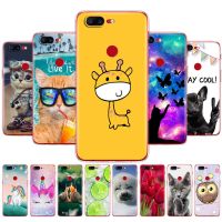 TPU Soft Case For Oneplus 5T 5 3 Colored Drawing Ultra-Thin silicon Phone Cases Cover For One Plus 5T 5 3 protective bag Phone Cases