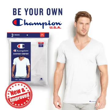 Shop Champion White Tshirt 3 Pcs with great discounts and prices