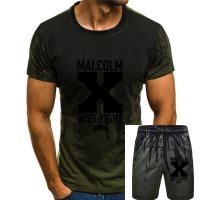 2023 NewMen เสื้อยืด Malcolm X ถูกขวา BAMN ผู้หญิงเสื้อยืด