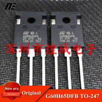 5Pcs Original G60H65DFB TO-247 STGW60H65DFB TO247 60A/650V IGBT Power ใหม่เดิม