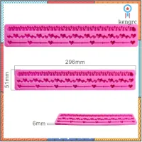 พิมพ์ซิลิโคน ลายหัวใจ (ขนาดประมาณ 28 x 1 ซม.) flashsale ลดกระหน่ำ