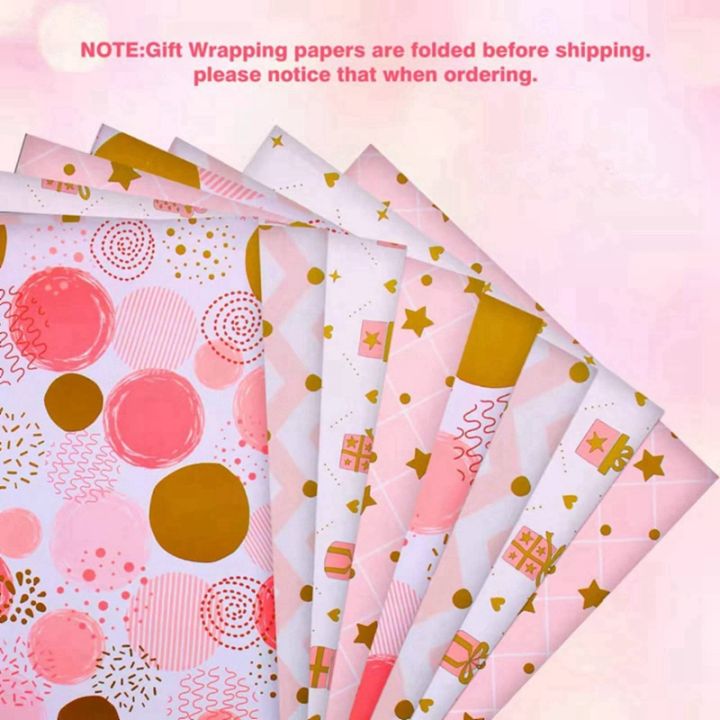 pink-gold-birthday-gift-wrapping-paper-girls-folded-sheets-paper-for-party-wedding-valentines-day-all-occasion