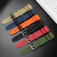 Rubber for AQ-S810W/S800W AE-1000W SGW-400H/300H/500H W-735H Silicone Pin Buckle Wrist Band