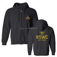 หน่วยรบพิเศษของกองทัพเรือมีฮู้ดเสื้อกีฬาชายมีฮู้ดมีฮู้ด NSWC Ud/ SEEK สีฟ้ามีฮู้ดชุดแนวสตรีทฮาราจูกุ