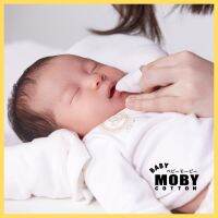 Moby โมบี้ ผ้าก๊อซเช็ดฟัน เช็ดลิ้นเด็ก Gauze Pad ขนาด 2"x2” บรรจุ 50 แผ่น