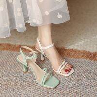 23 this years new -mat fn late g lady Fren e high-heeled super fairy s womens summer -GGX23722❁●