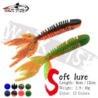 【hot】❈▫ WALK FISH Bass Catch 80mm 120mm Fishing Soft Jig Wobblers Swimbait Silicone Baits Shrimp Perch Artifical Bait