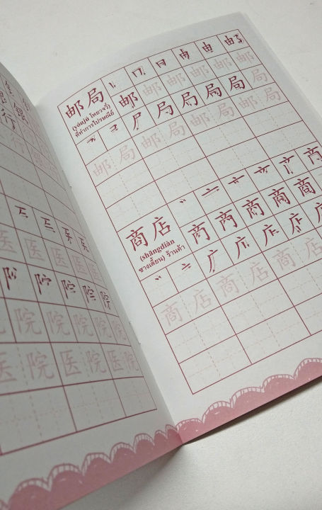 inspal-หนังสือ-ฝึก-คัด-เขียน-อักษรจีน-ฉบับเริ่มต้น