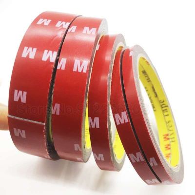 M3 VHB Gary  Acrylic Double Sided Tape No Trace Reusable Adhesive Tape 2M Glue Cleanable Home Leakproof High Temperature Adhesives  Tape