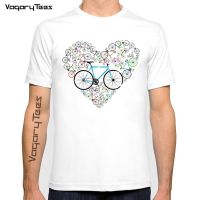 I Love My Bike T-Shirt Harajuku Cool Fixed Gear Lover Print Funny T Shirts Men Summer Gear Road Bikes Casual Tshirt Clothes