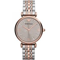 Emporio Armani  Original Women Ladies  Gold Steel Watch AR1840