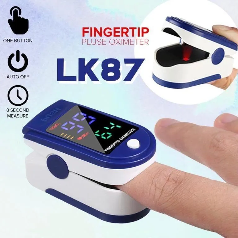 Oxy Trong Máu Và Nhịp Tim LK87 SpO2 ...
