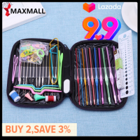 ?Quick Arrival?22pcs Yarn Crochet Needles Set Art Craft Yarn Weave Set Handmade Portable Practical Stainless Steel Durable Knitted Craft Kit?Arrive 1-3 Days?