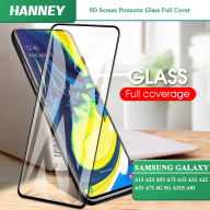 HANNEY cho Samsung Galaxy A13 A23 A53 A73 A33 A32 A22 A51 A71 4G 5G A21S A02 Dán phim cường lực toàn màn hình 9D Kính bảo vệ màn hình 9DGH thumbnail