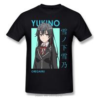 Yukino Yukinoshita Oregairu Snafu Card Anime Tshirt My Youth Romantic Comedy Is Wrong Tees Harajuku