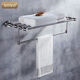 XOXO304 stainless steel bathroom series European modern bathroom hardware,toilet paper holder toilet brush robes Bath towel rack