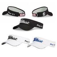 ▨▤ หมวกกอล์ฟ Titleist ของแท้ หมวกแก๊ปผู้ชายและผู้หญิง ฤดูร้อนไม่มีส่วนบน หมวก TP หมวกปรับได้แบบมืออาชีพ